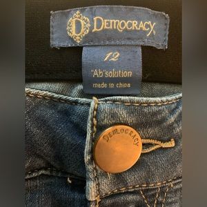 Democracy jeans shorts Sz 12